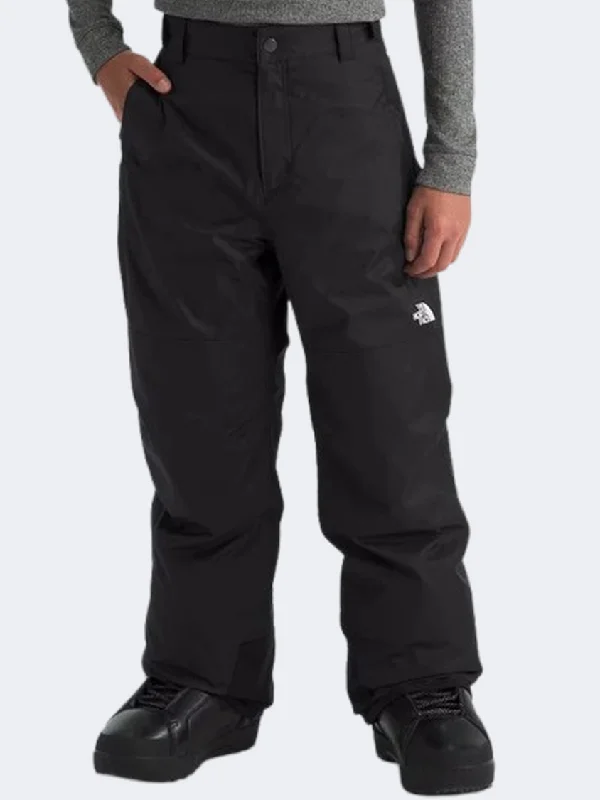 Men's pants with fine tones-The North Face Freedom Insulated Boys Skiing Pant Black