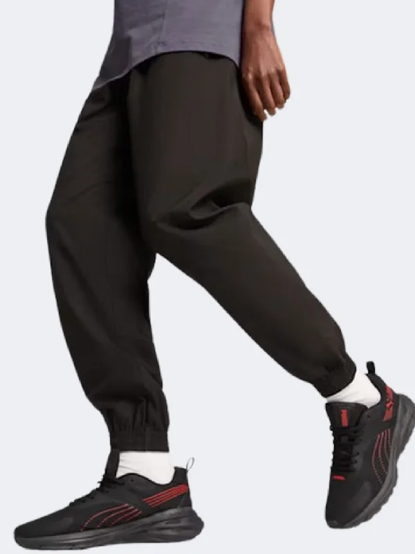 Men's pants for expeditions-Puma Open Road Cargo Men Lifestyle Pant Black