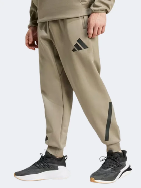 Men's pants for cozy dinners-Adidas Z N E Men Sportswear Pant Clay