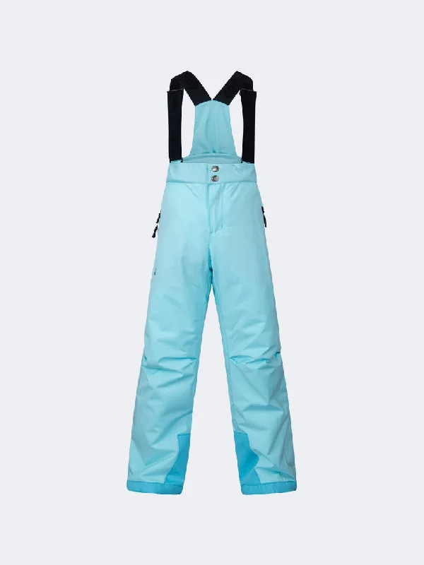 Men's pants for mild vibes-Oil And Gaz Durable Kids Girls Skiing Pant Mint