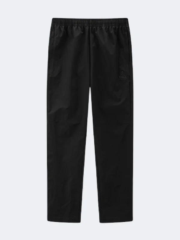 Men's pants classic cut-Erke Sports Men Outdoor Pant Black