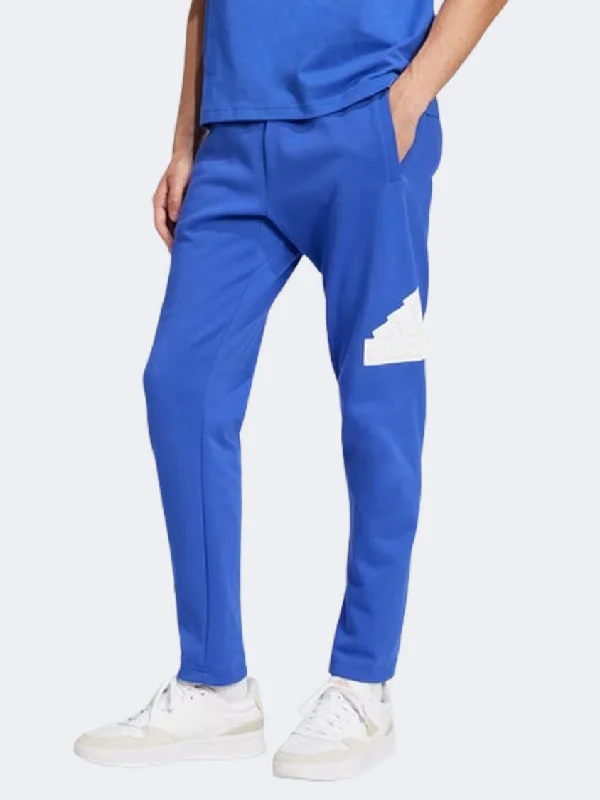 Men's pants for fast-paced days-Adidas Future Icons 3 Stripes Badge Of Sport Men sportswear Pant Lucid Blue/Black