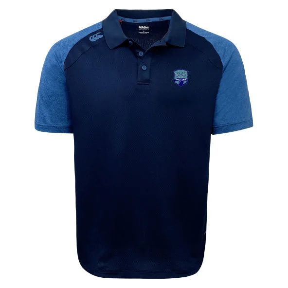 high-quality short sleeve shirts for men’s office wear -Tritons Rugby Elite Polo by Canterbury