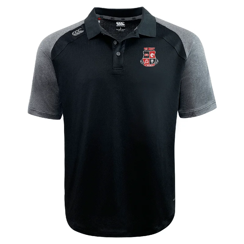 lightweight and breathable short sleeve t-shirts -Rye High School 10 Year Elite Polo by Canterbury