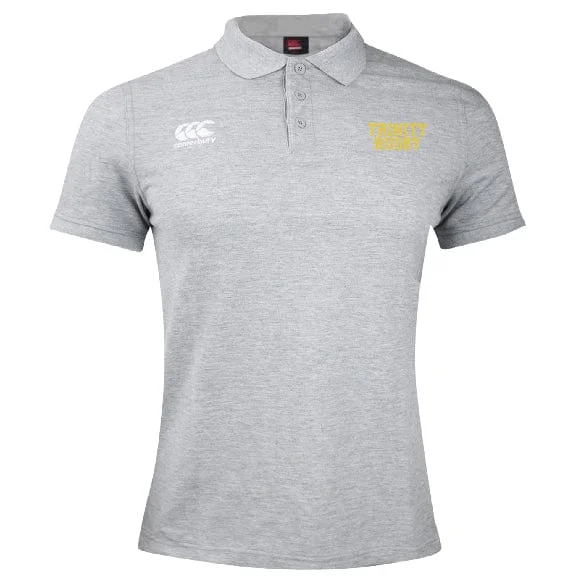 men’s stylish short sleeve t-shirts with cool prints -Trinity College Waimak Polo by Canterbury