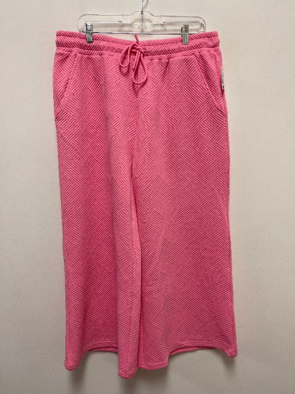 Men's pants for light design-Pants Lounge By Clothes Mentor In Pink, Size: 2x