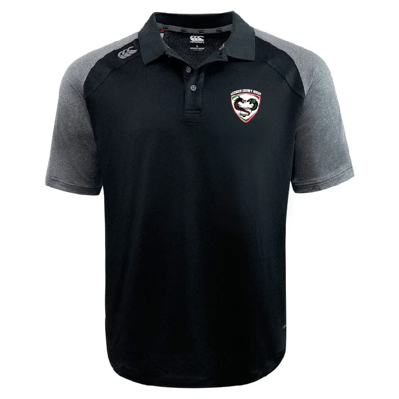 high-quality men’s graphic short sleeve shirts -Loudoun Elite Polo by Canterbury