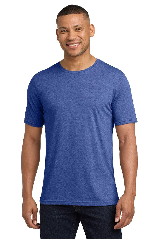 men’s casual short sleeve tees -Next Level Mens Jersey Short Sleeve Crewneck T-Shirt - Royal Blue