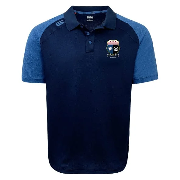 premium cotton short sleeve shirts for men -Washington Renegades Elite Polo by Canterbury