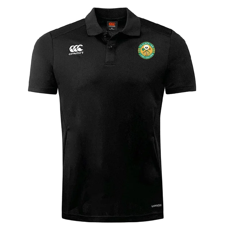 relaxed fit short sleeve t-shirts for casual wear -Blackthorn Barbarians Inclusive Rugby Club Dry Polo by Canterbury