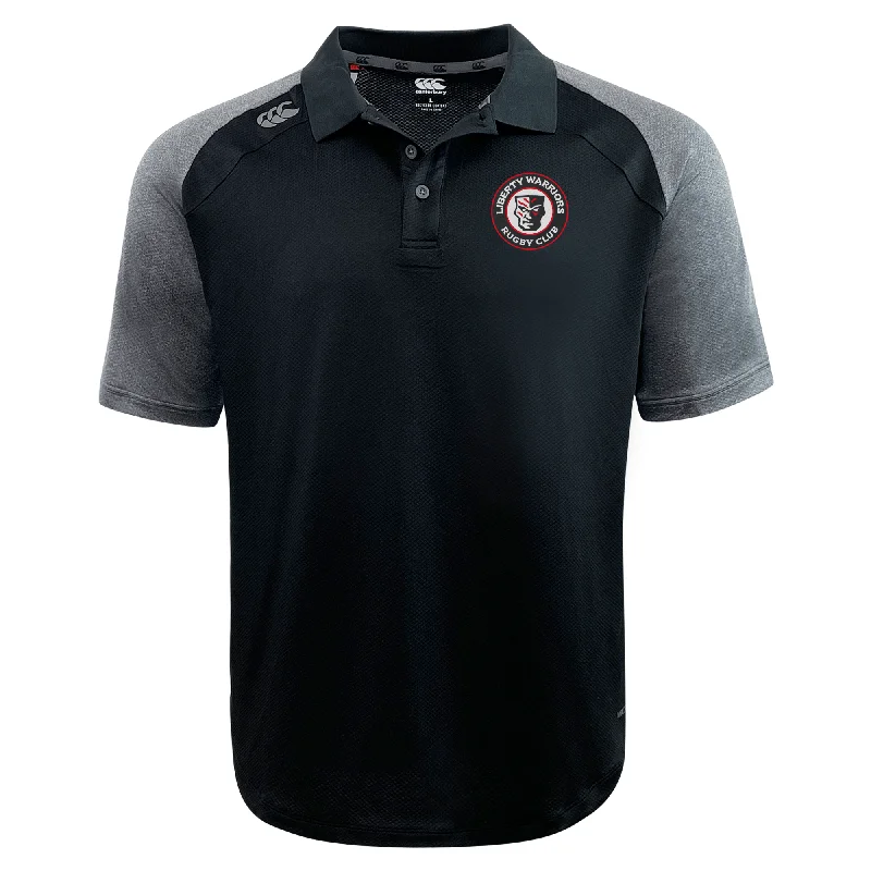 men’s casual short sleeve button shirts -Liberty Lake Warriors Elite Polo by Canterbury