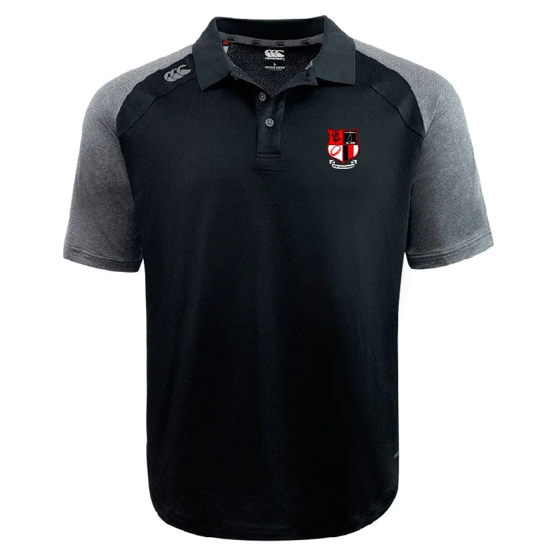 fashionable and relaxed short sleeve shirts -Amoskeag Rugby Club Elite Polo by Canterbury