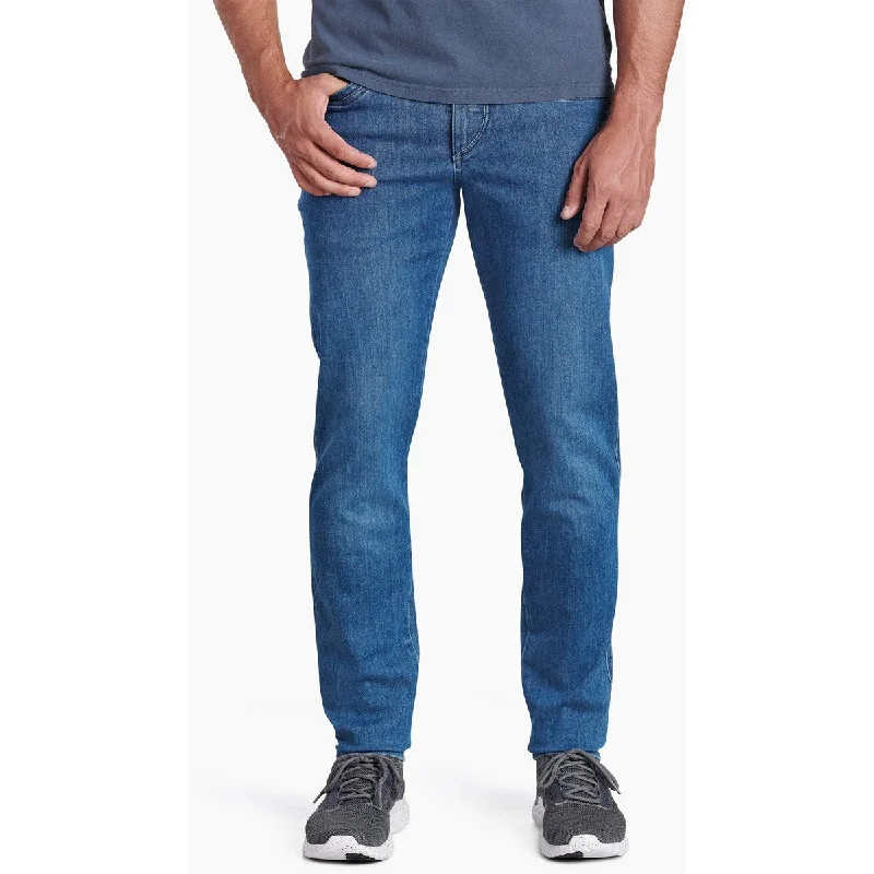 Men's pants with dynamic fabric-Men's KUHL Denim Tapered