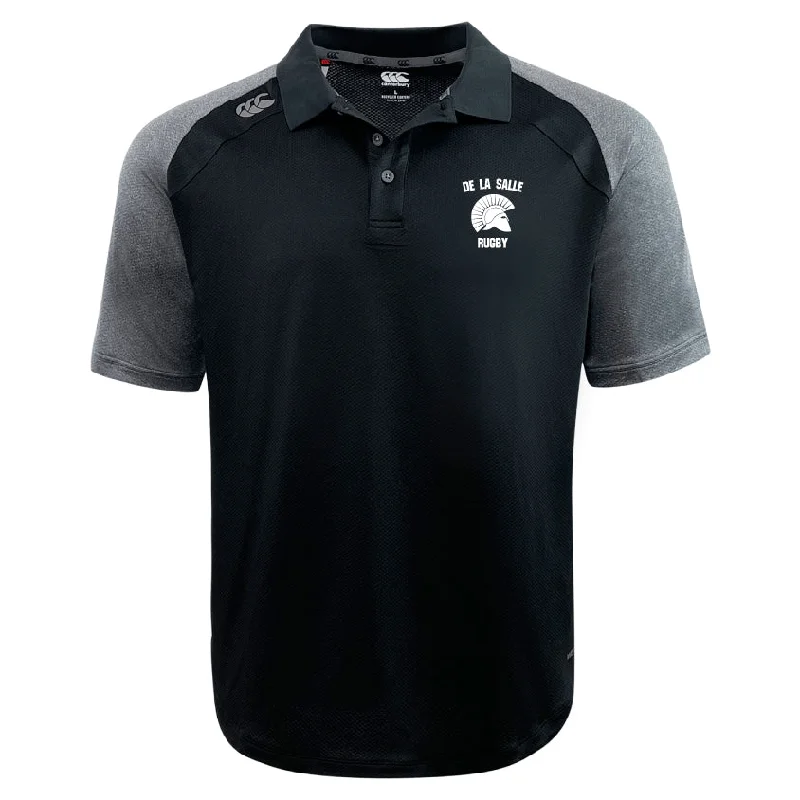 men’s casual summer short sleeve t-shirts -De La Salle Elite Polo by Canterbury