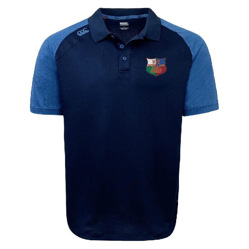 trendy and affordable short sleeve shirts for men -NYC British and Irish Selects Elite Polo by Canterbury