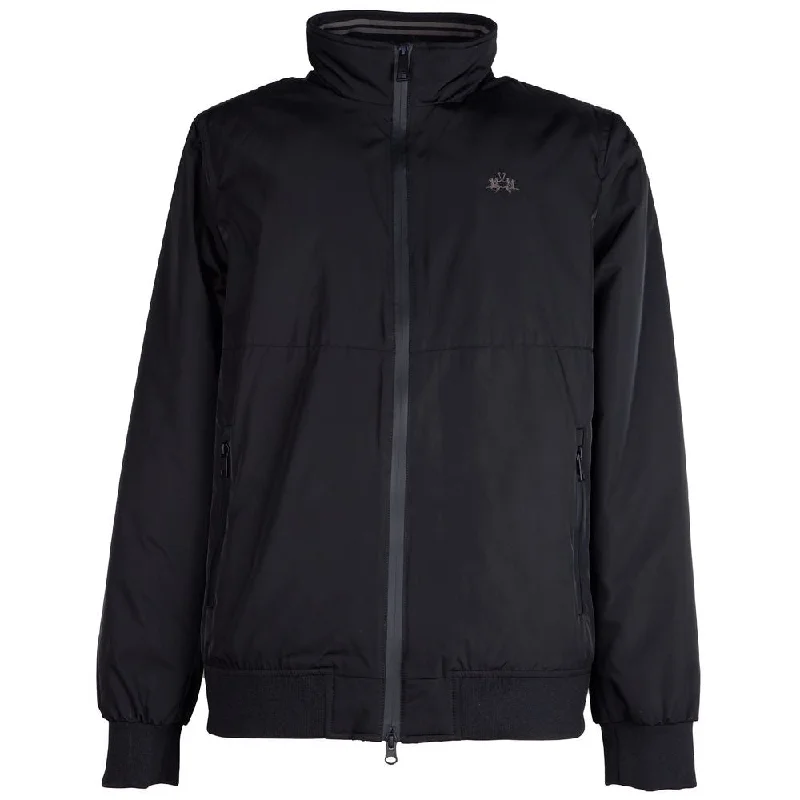 Men's thermal puffer jackets-La Martina  Polyester Men's Jacket