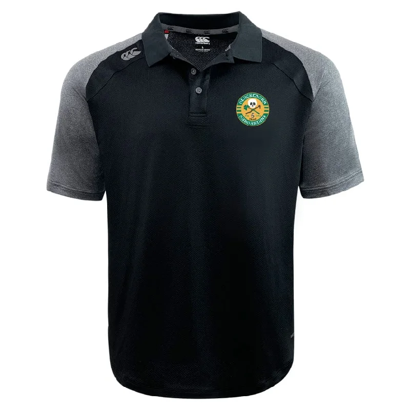 best-selling short sleeve shirts for men -Blackthorn Barbarians Inclusive Rugby Elite Polo by Canterbury