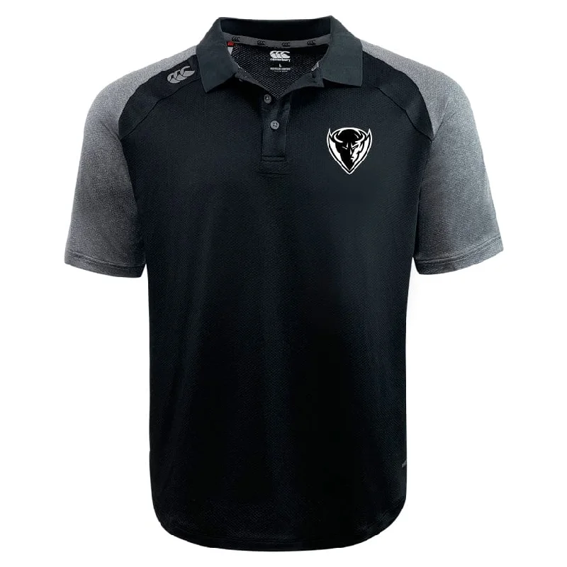 versatile short sleeve shirts for everyday use -DePaul University Elite Polo by Canterbury