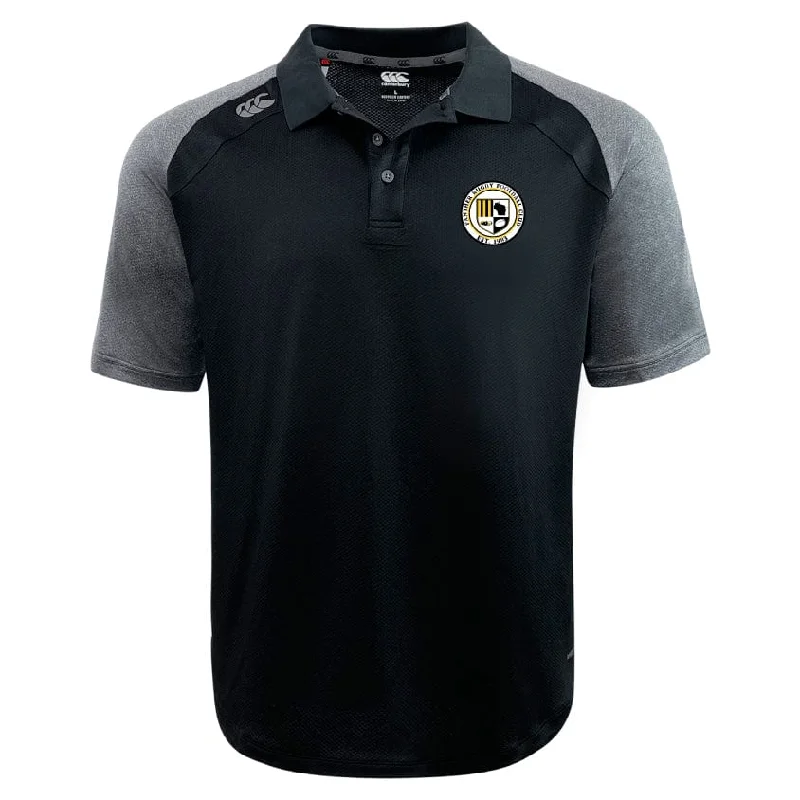 relaxed fit short sleeve shirts for men -UW-Milwaukee Elite Polo by Canterbury