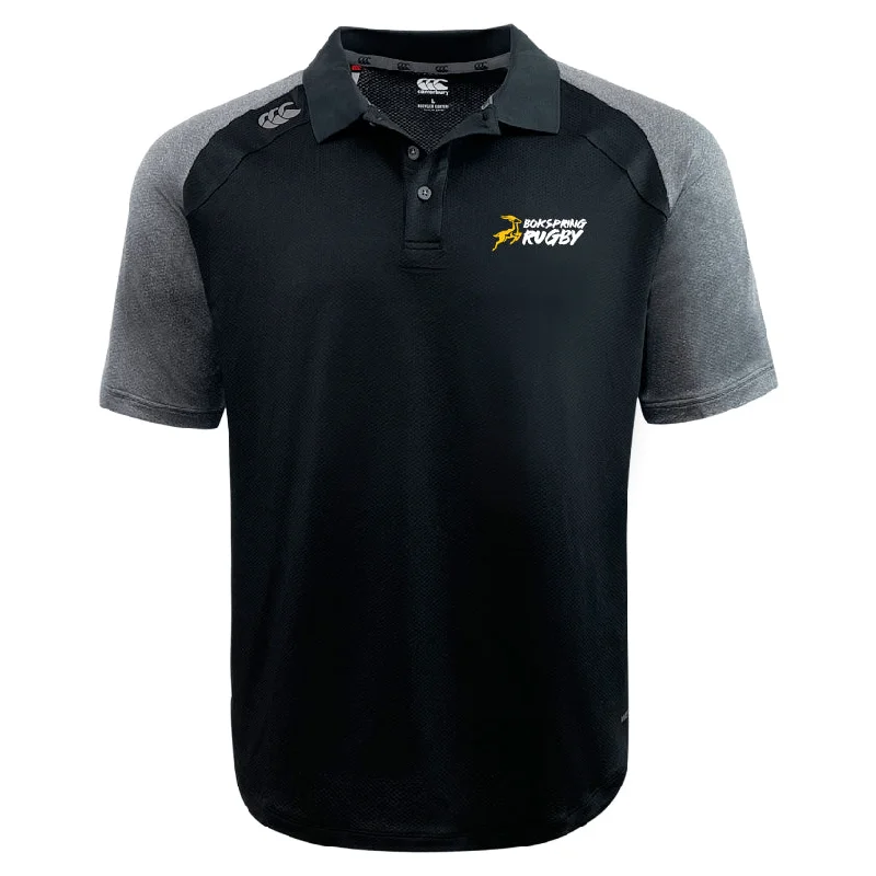 cool short sleeve shirts for outdoor activities -Faribault Boksprings Elite Polo by Canterbury