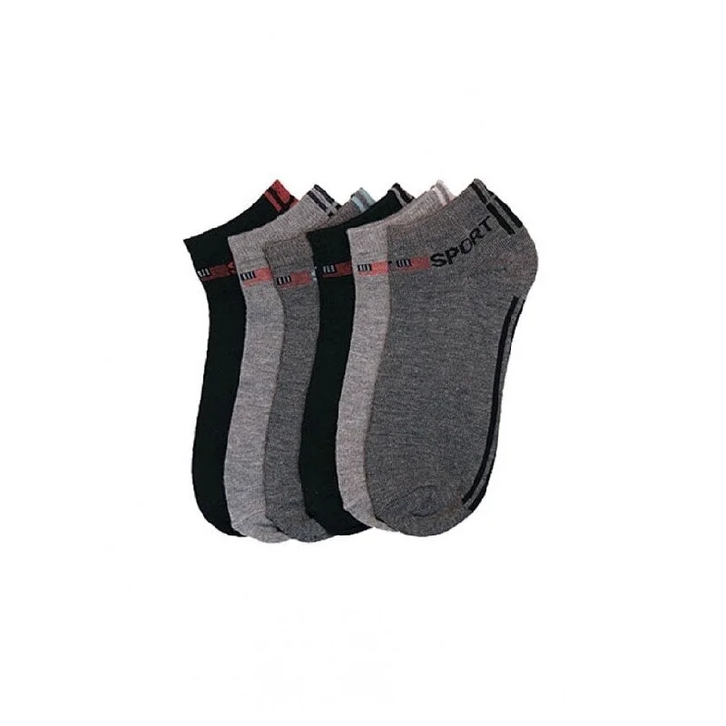 Men's diamond quilted jackets-POWER CLUB Men's 12-PAIRS Low Cut Socks - 70043_FSSPRT-B