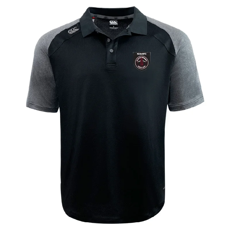 breathable short sleeve shirts for outdoor sports -NC State RFC Elite Polo by Canterbury