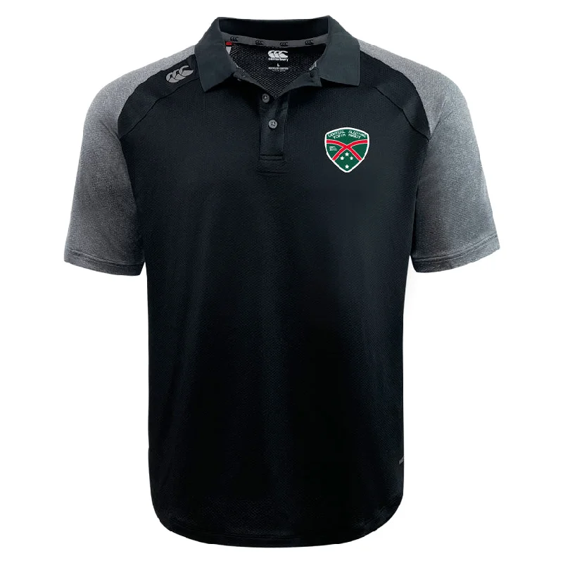 cool short sleeve shirts for summer parties -Central Alabama Youth Rugby Elite Polo by Canterbury