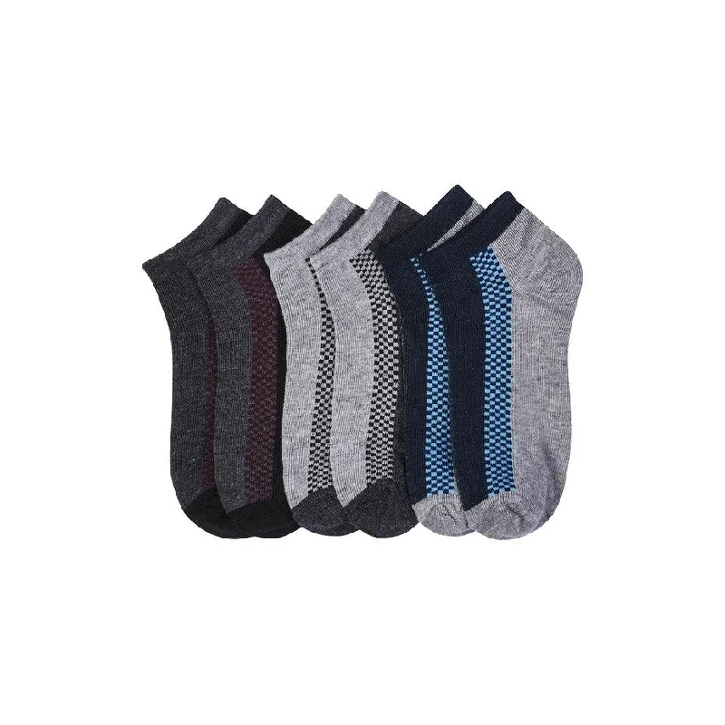 Men's plush fleece jackets-POWER CLUB Men's 12-PAIRS Low Cut Socks - 70043_CARDIO