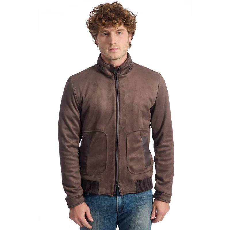 Men's stormproof rain jackets-Roberto Pepe Luxury  Wool Men's Jacket