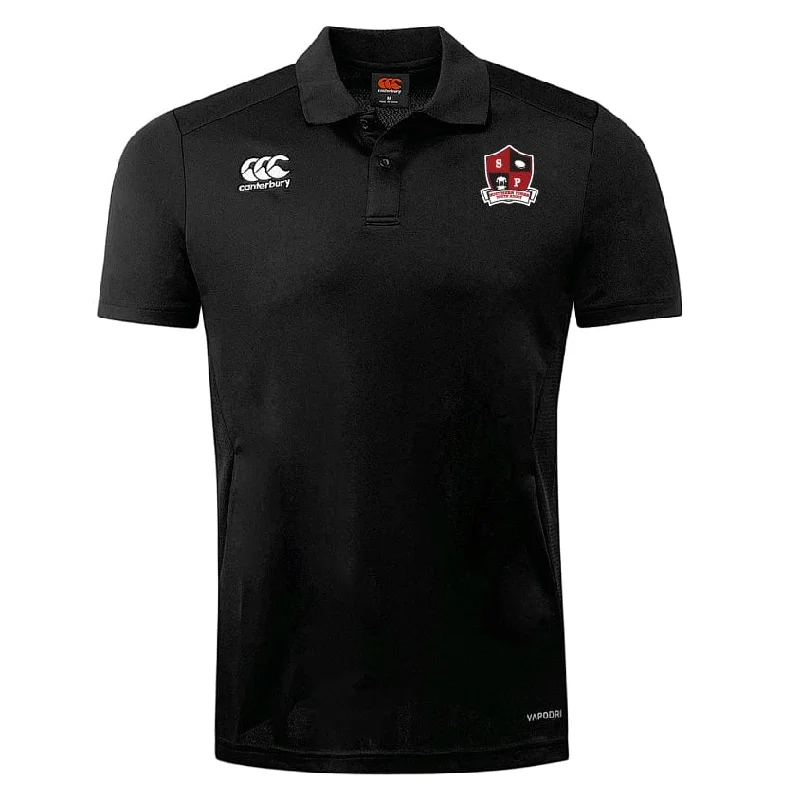 trendy and stylish short sleeve shirts for men -Southern Pines Youth Rugby Club Dry Polo by Canterbury