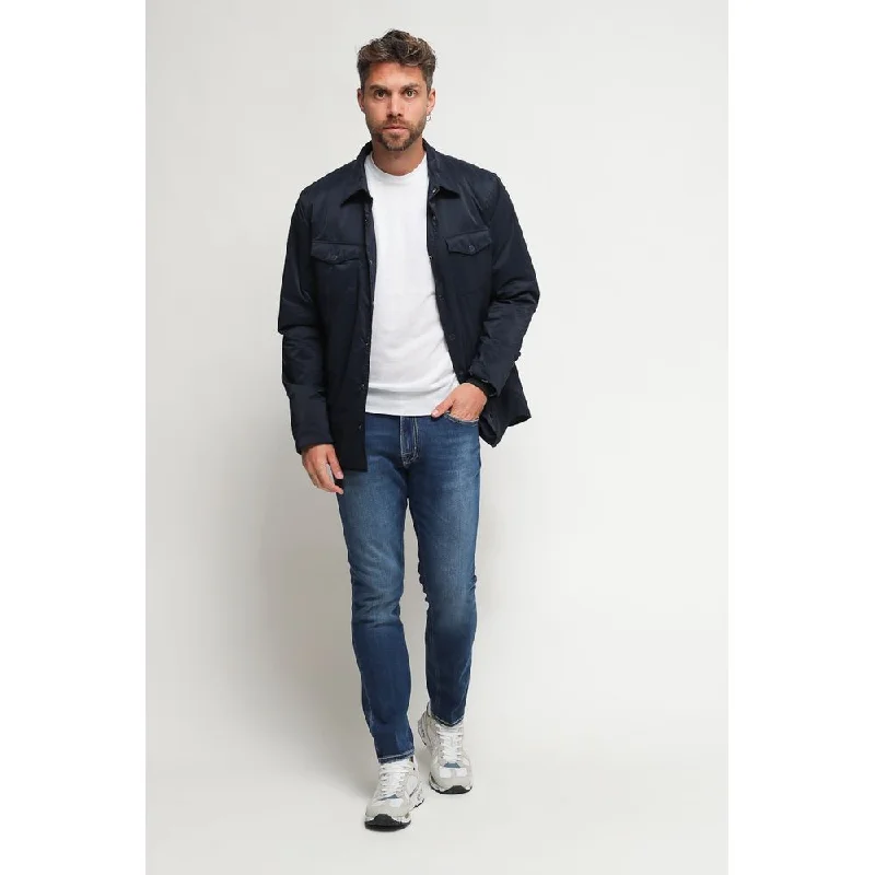 Men's tailored trench jackets-People Of Shibuya  Polyester Men's Jacket