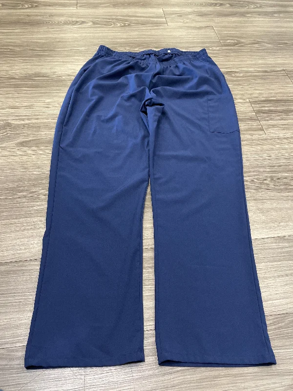 Men's pants for cubicle wear-Navy Pants Cargo & Utility Clothes Mentor, Size 2x