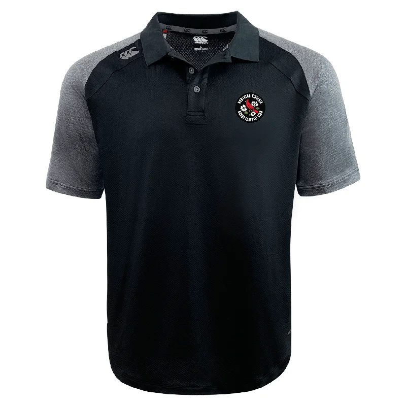 men’s tropical short sleeve shirts -NOVA RFC Elite Polo by Canterbury