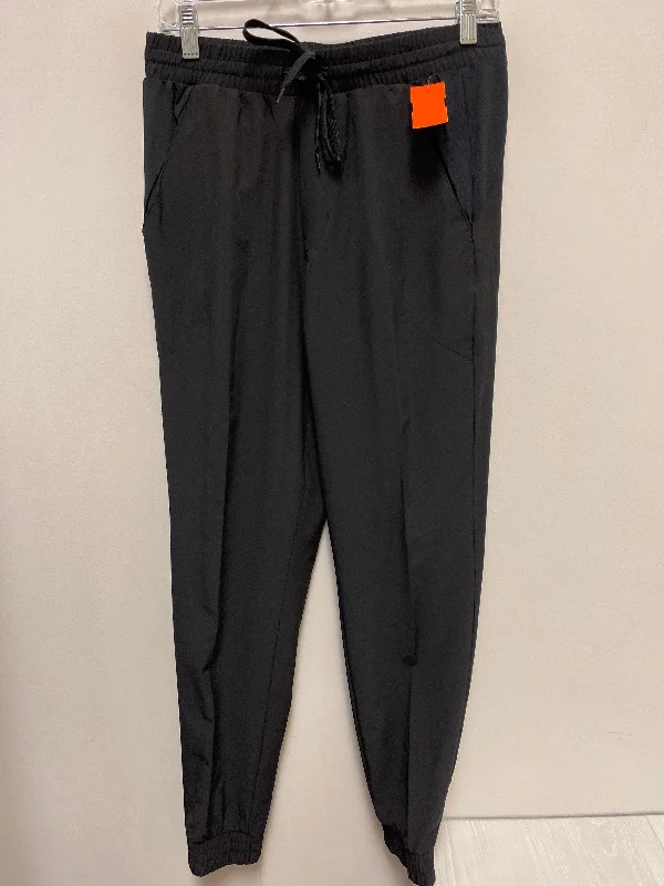 Men's pants with faint style-Athletic Pants By Clothes Mentor In Black, Size: S