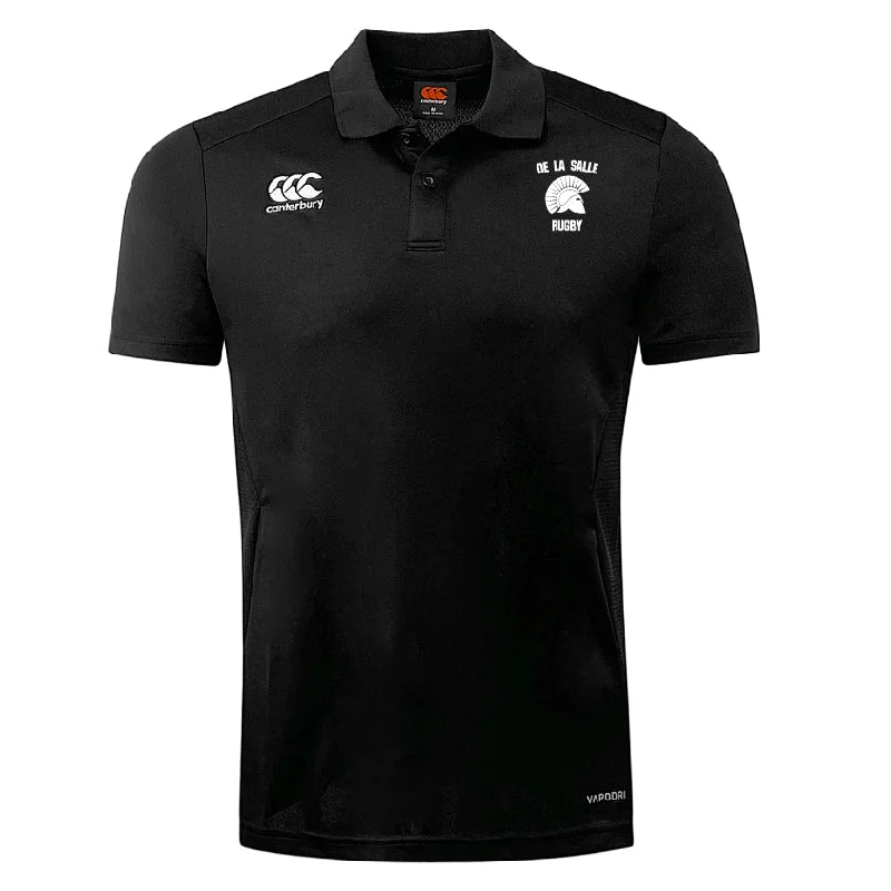 trendy short sleeve shirts for men with bold designs -De La Salle Club Dry Polo by Canterbury