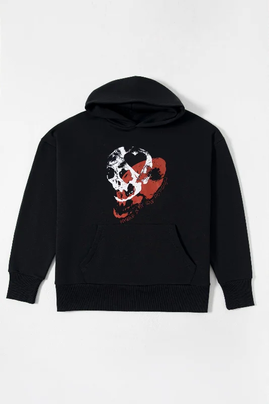 Hoodie with graphic print men-"LOVE POTION" ALYAN KHAN GRAPHIC HOODIE