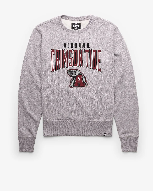 Hoodie for morning adventures men-ALABAMA CRIMSON TIDE TEAM ELEMENTS ARCH '47 HEADLINE CREW