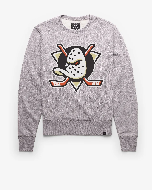 Hoodie with urban print men-ANAHEIM DUCKS IMPRINT '47 HEADLINE CREW