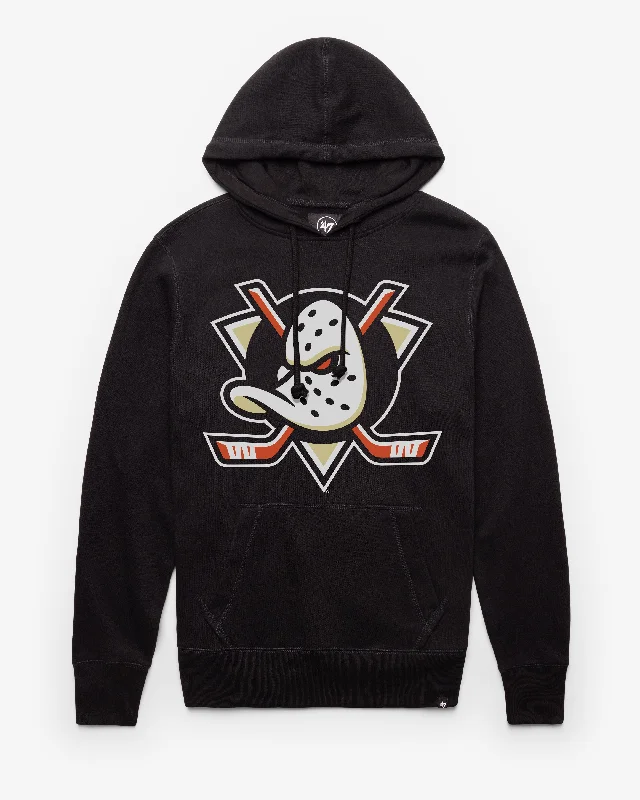 Men’s sleek pullover hoodie-ANAHEIM DUCKS IMPRINT '47 HEADLINE HOOD