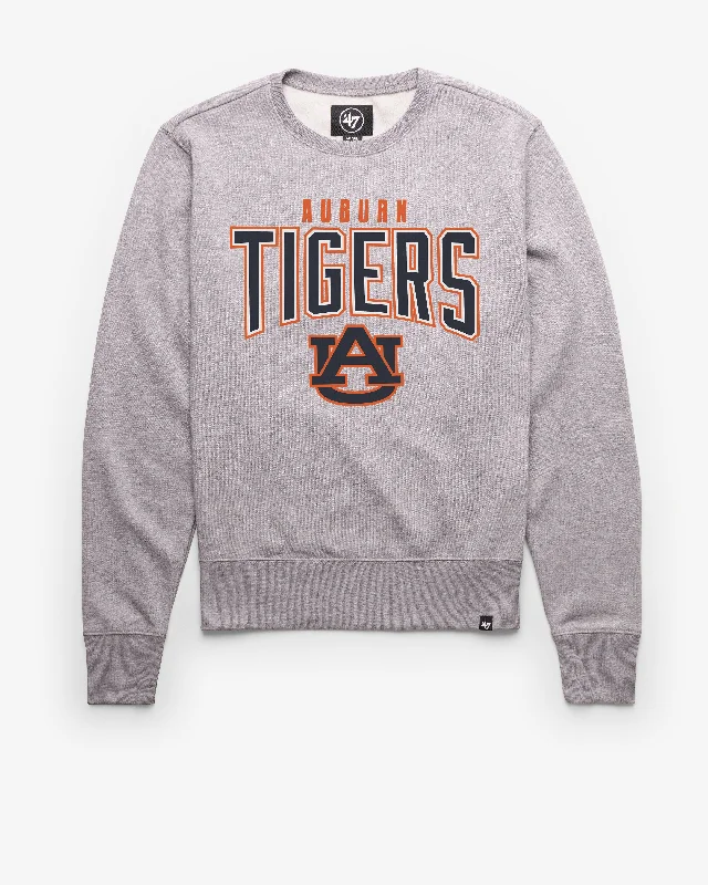 Hoodie for evening lounging men-AUBURN TIGERS TEAM ELEMENTS ARCH '47 HEADLINE CREW