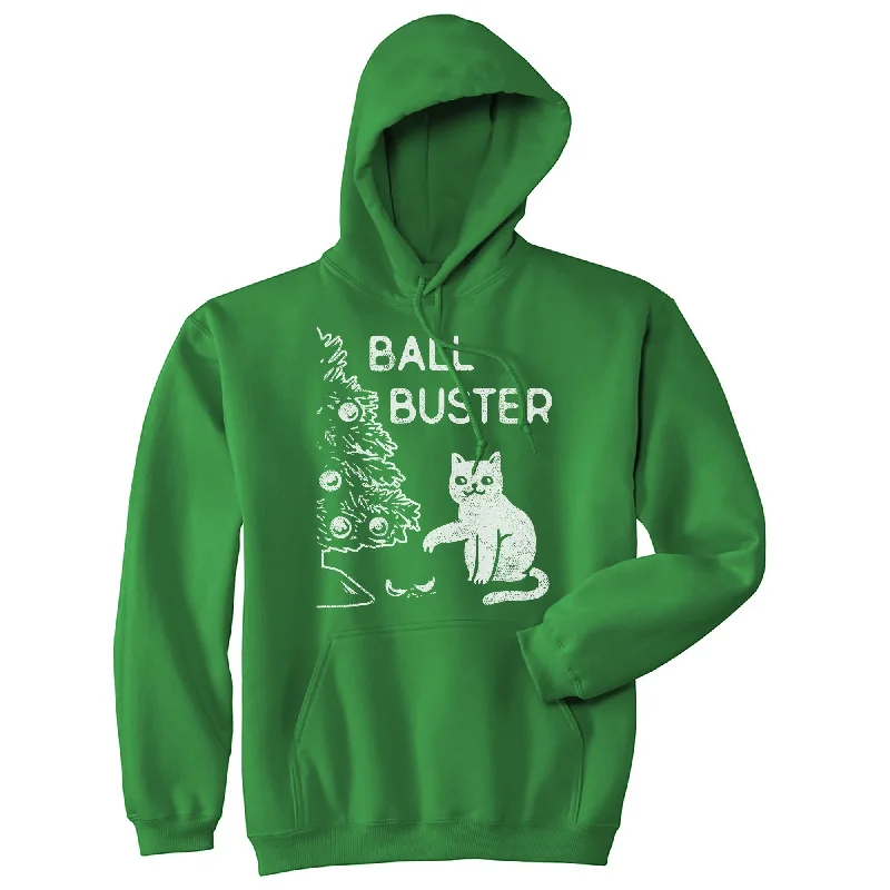 Hoodie with contrast logo men-Ball Buster Hoodie