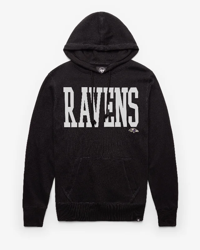 Men’s soft gym pullover-BALTIMORE RAVENS DIME '47 HEADLINE HOOD