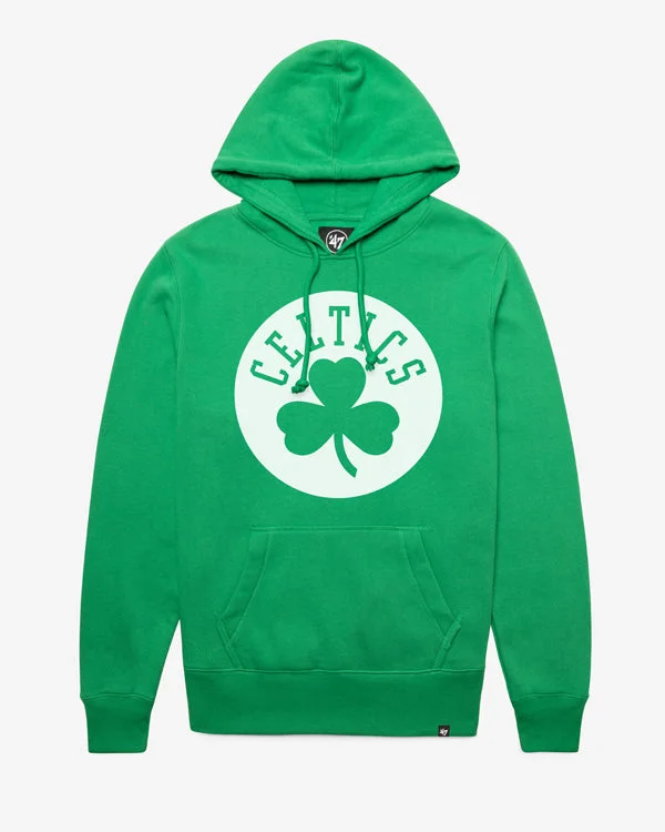 Men’s soft travel pullover-BOSTON CELTICS IMPRINT '47 HEADLINE HOOD