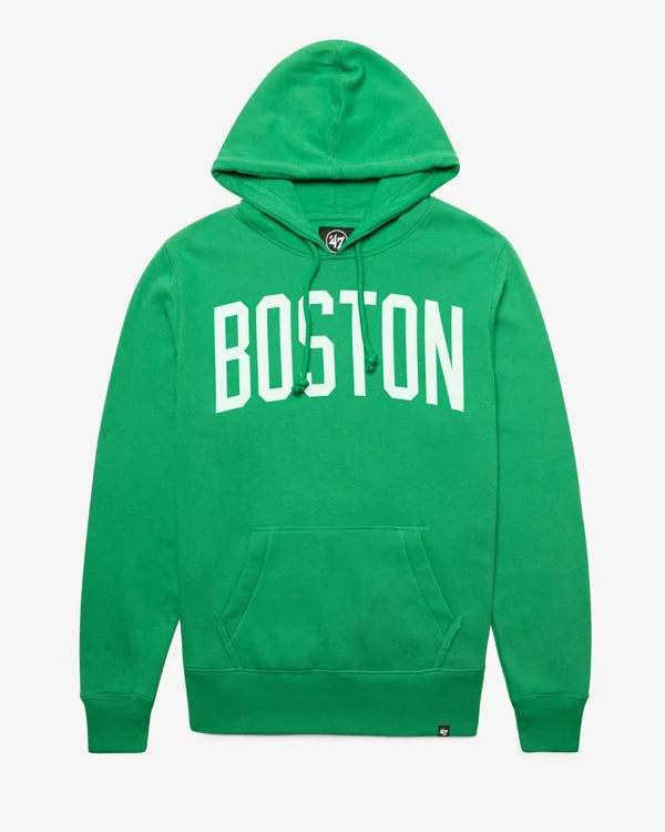 Men’s warm urban pullover-BOSTON CELTICS WORDMARK '47 HEADLINE HOOD