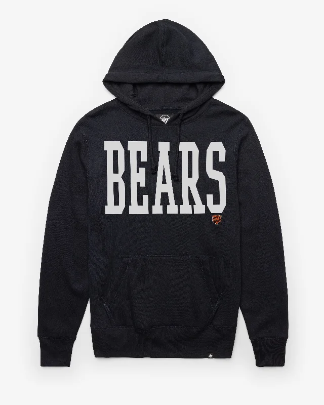 Hoodie with graphic logo men-CHICAGO BEARS DIME '47 HEADLINE HOOD