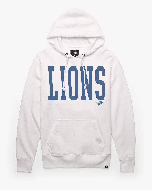 Men’s lightweight black hoodie-DETROIT LIONS DIME '47 HEADLINE HOOD