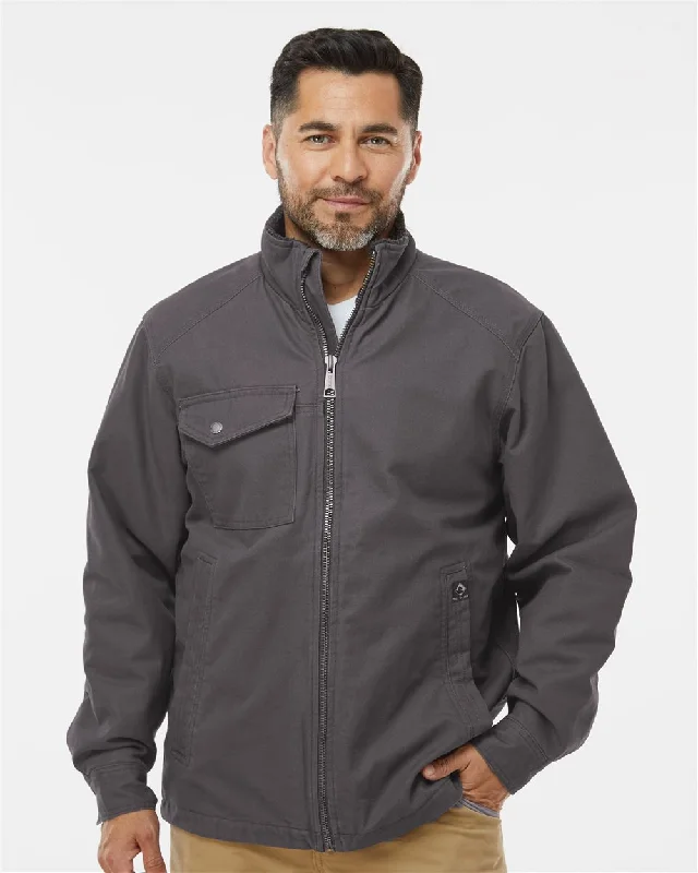 Men's alpine parka jackets-DRI DUCK Men's Endeavor Canyon Cloth Canvas Jacket with Sherpa Lining