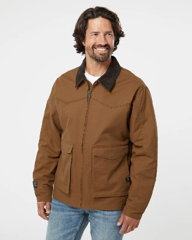 Men's mountain parka jackets-DRI DUCK Men's Yellowstone Power Move Canvas Jacket