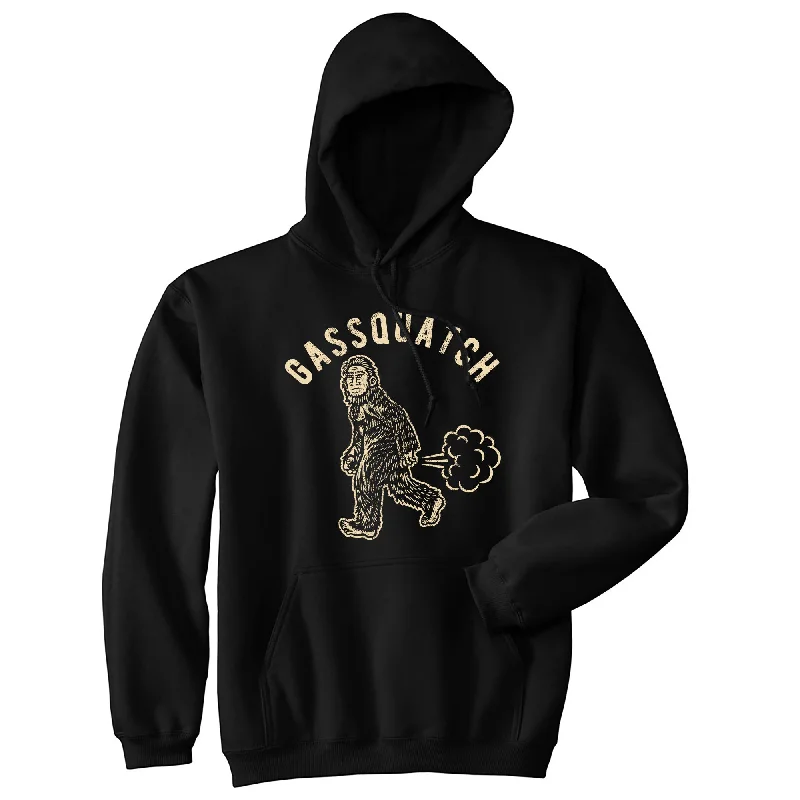 Men’s slim sport pullover-Gassquatch Hoodie