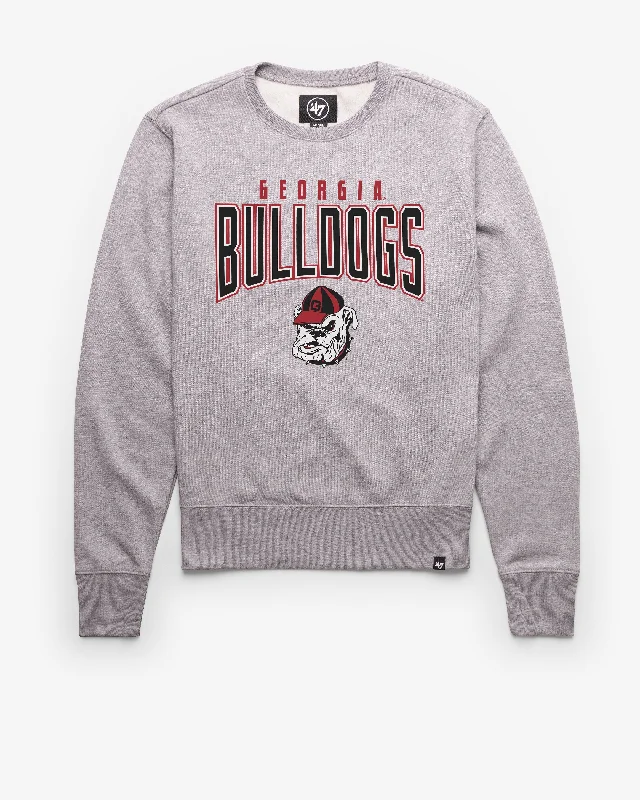 Men’s cozy street pullover-GEORGIA BULLDOGS TEAM ELEMENTS ARCH '47 HEADLINE CREW